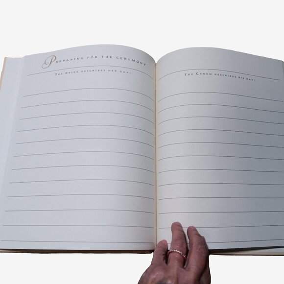 New Chronicle Publishing Company Wedding Memory book from Barnes & Noble - Picture 4 of 16